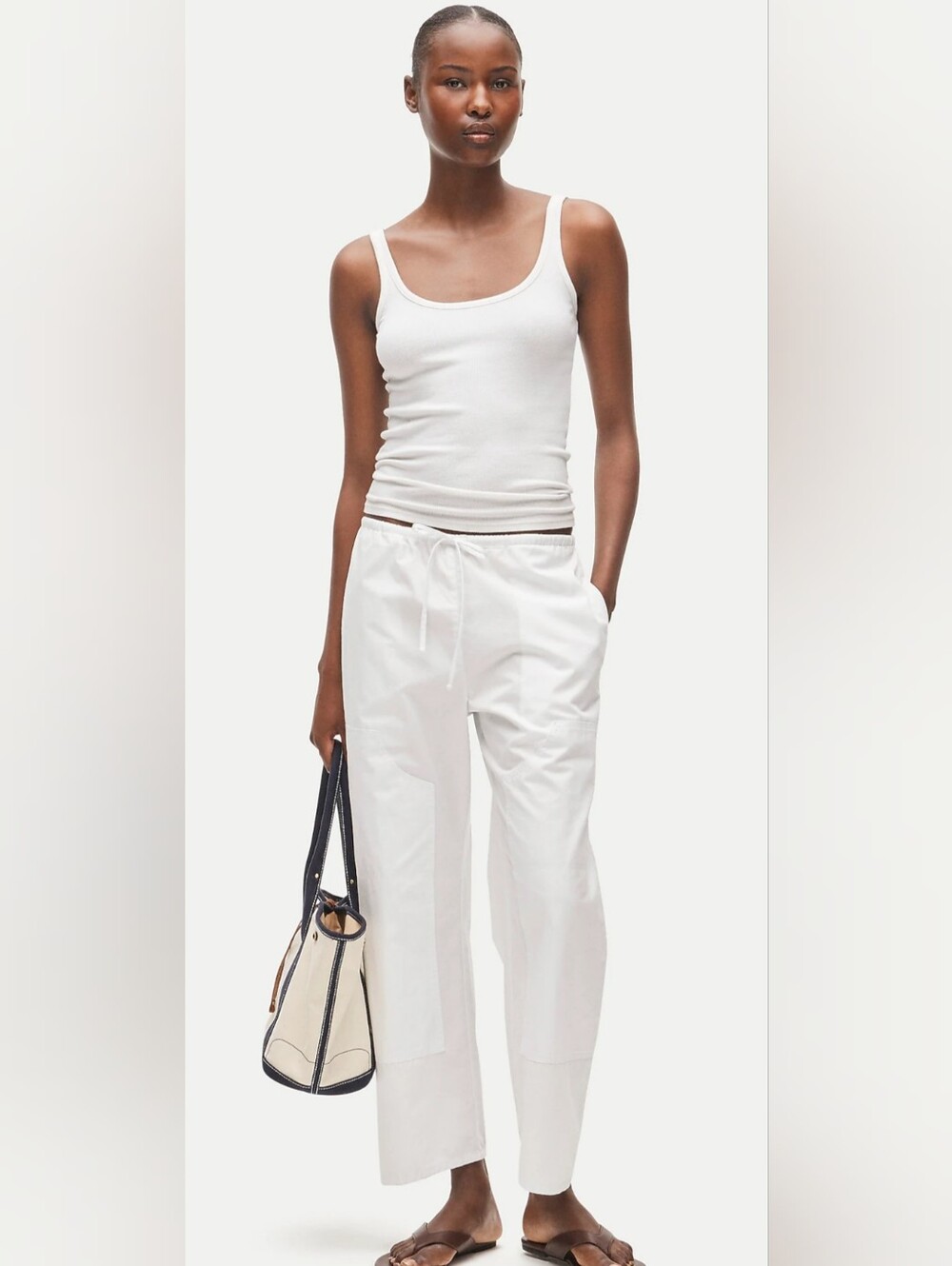 J Crew Poplin Luna Pants